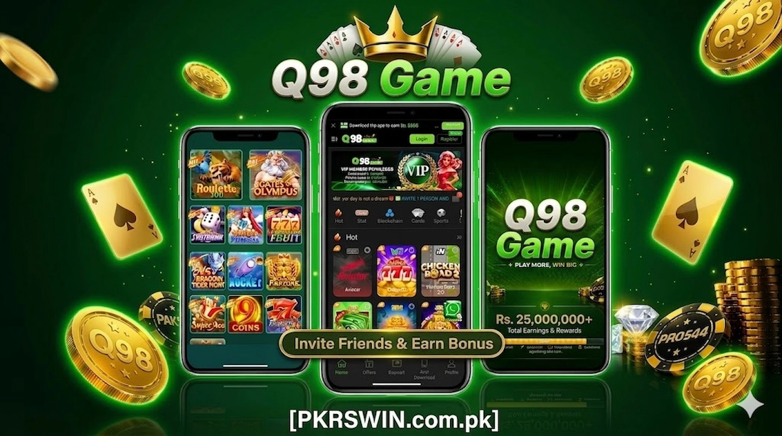 Q98 Game Logo