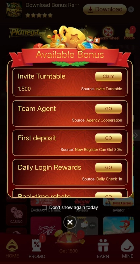 PKMEGA WIN Game Logo