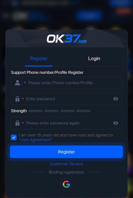 OK37 Game APK