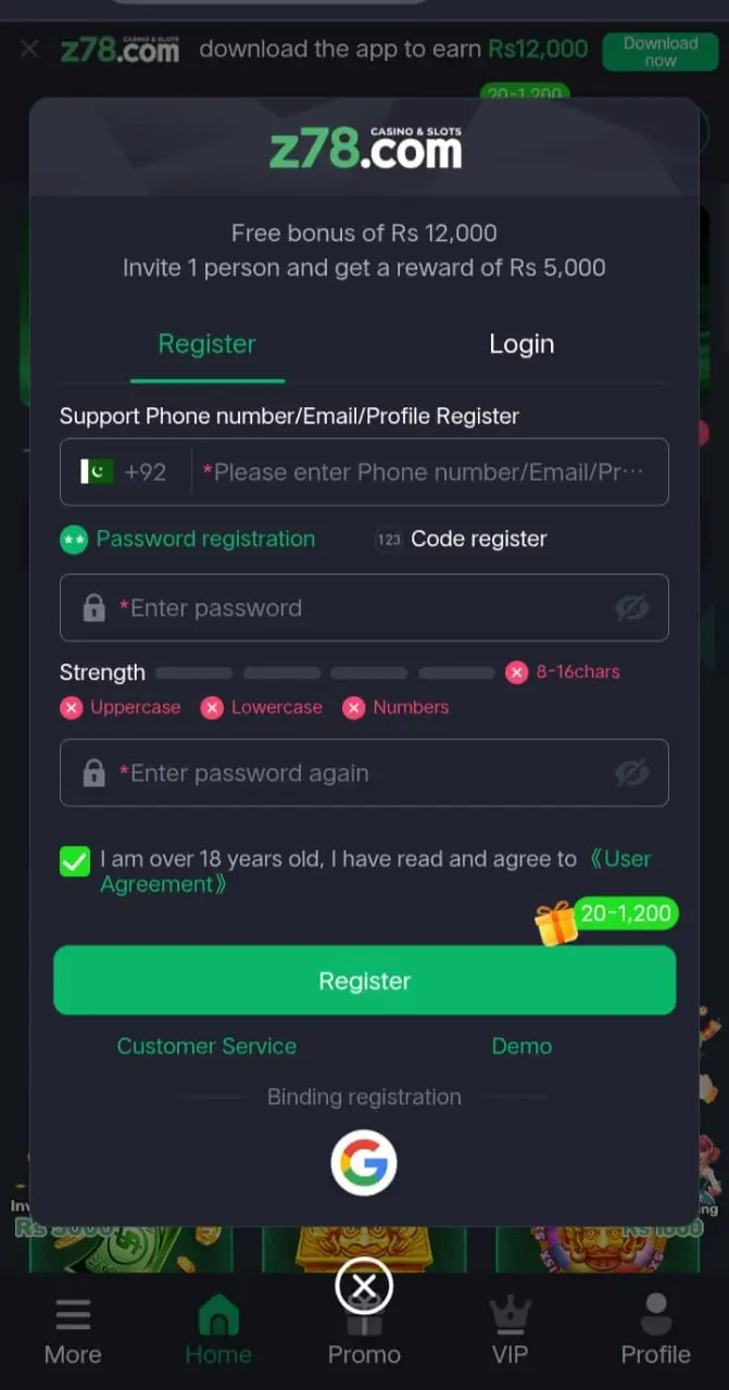 Z78 Game APK