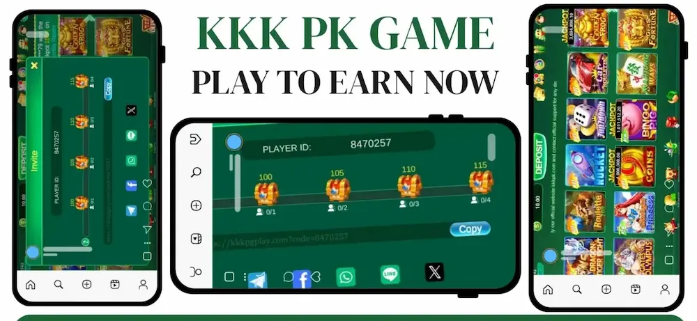 KKK PK Game Logo